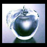 glass apple